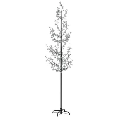 vidaXL Albero di Ciliegio con 368 LED Bianco Caldo 300 cm