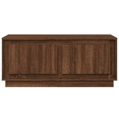 vidaXL Tavolino Salotto Rovere Marrone 102x50x44 cm Legno Multistrato