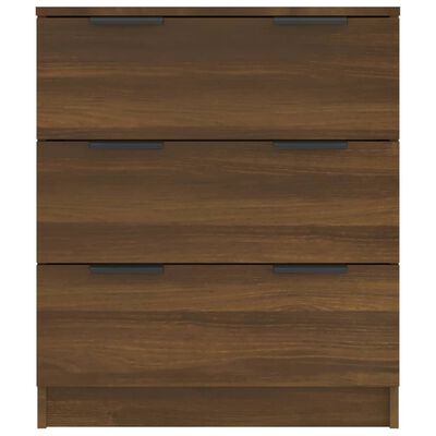 vidaXL Credenza Rovere Marrone 60x30x70 cm in Legno Multistrato