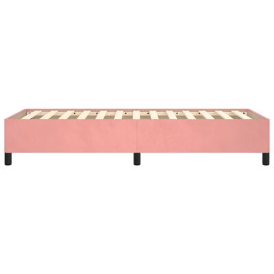 vidaXL Giroletto Rosa 100x200 cm in Velluto