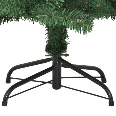 vidaXL Albero di Natale Artificiale con Supporto 120 cm 230 Rami