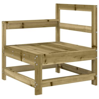 vidaXL Set Divani da Giardino 5 pz in Legno Impregnato di Pino