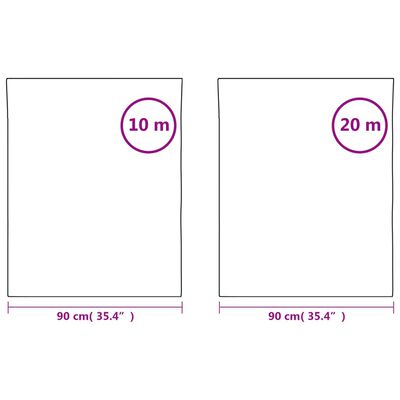 vidaXL Pellicole per Finestre Smerigliate Trasparenti Grigie in PVC