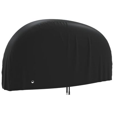 vidaXL Copertura per Bici Nera 200x70x110 cm 190T Oxford