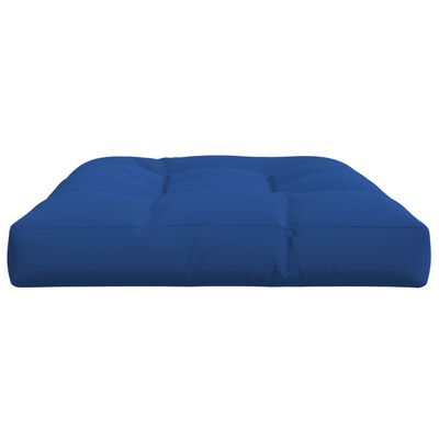 vidaXL Cuscino per Pallet Blu Reale 120x80x12 cm in Tessuto