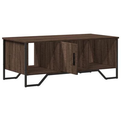 vidaXL Tavolino Salotto Rovere Marrone 100x51x40 cm Legno Multistrato