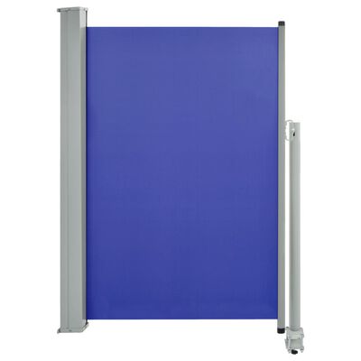 vidaXL Tenda Laterale Retrattile per Patio 120x300 cm Blu