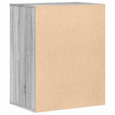 vidaXL Cassettiera Angolare Grigio Sonoma 60x41x76cm Legno Multistrato