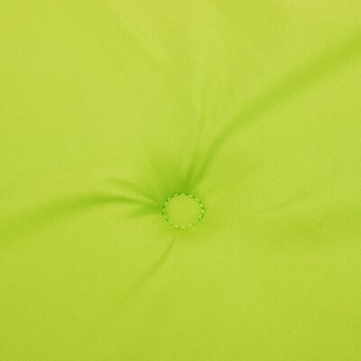 vidaXL Cuscini per Sedia 2 pz Verde Intenso 100x50x3 cm Tessuto Oxford