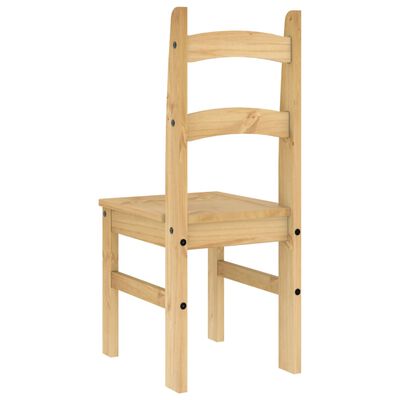 vidaXL Sedie da Pranzo 2 pz 40x46x99 cm Legno Massello di Pino