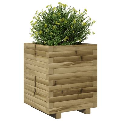 vidaXL Fioriera da Giardino 40x40x49,5 cm in Legno di Pino Impregnato