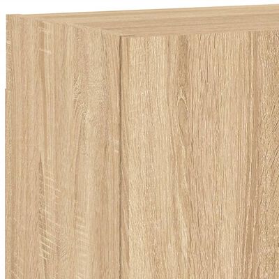 vidaXL Mobili TV a Muro 6pz Rovere Sonoma in Legno Multistrato