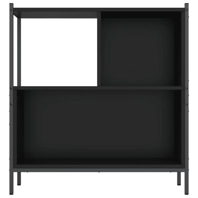 vidaXL Libreria Nera 72x28x77,5 cm in Legno Multistrato