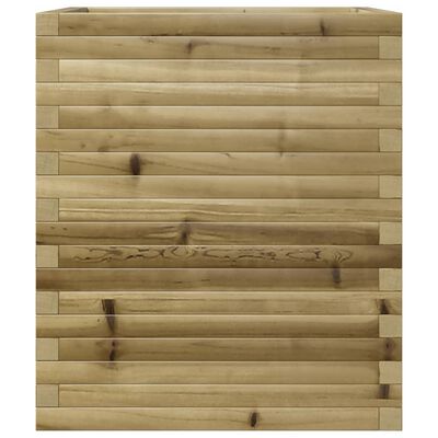 vidaXL Fioriera da Giardino 60x60x68,5 cm in Legno di Pino Impregnato