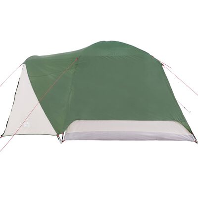 vidaXL Tenda da Campeggio a Cupola per 6 Persone Verde Impermeabile