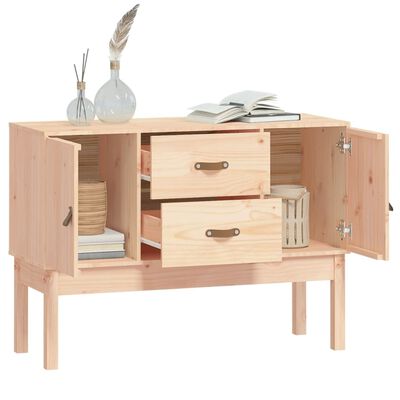 vidaXL Credenza 110x40x78 cm in Legno Massello di Pino