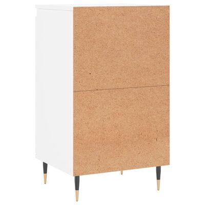 vidaXL Credenze 2 pz Bianche 40x35x70 cm in Legno Multistrato