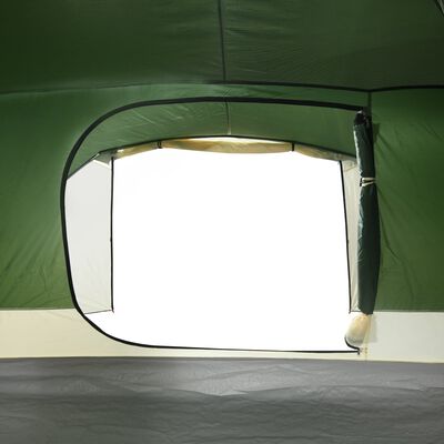 vidaXL Tenda da Campeggio a Cupola per 6 Persone Verde Impermeabile