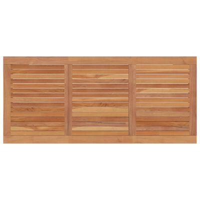 vidaXL Tavolo da Pranzo da Giardino 200x90x75cm Legno Massello di Teak