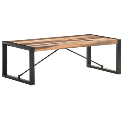 vidaXL Tavolino da Salotto 120x60x40cm in Legno Massello