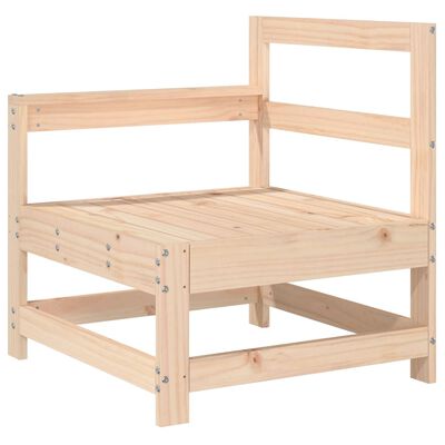 vidaXL Set Salotto da Giardino 6 pz in Legno Massello di Pino