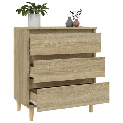 vidaXL Credenza Rovere Sonoma 60x35x70 cm in Legno Multistrato