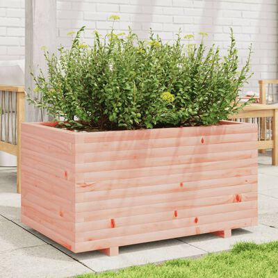 vidaXL Fioriera da Giardino 90x60x49,5 cm in Legno Massello di Douglas