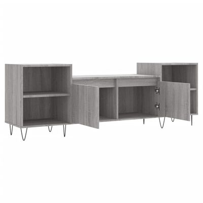 vidaXL Mobile TV Grigio Sonoma 160x35x55 cm in Legno Multistrato