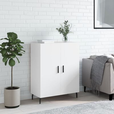 vidaXL Credenza Bianca 69,5x34x90 cm in Legno Multistrato