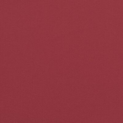 vidaXL Cuscino per Pallet Rosso Vino 50x50x12 cm in Tessuto