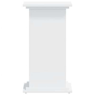 vidaXL Supporto per Piante Bianco 33x33x60 cm in Truciolato