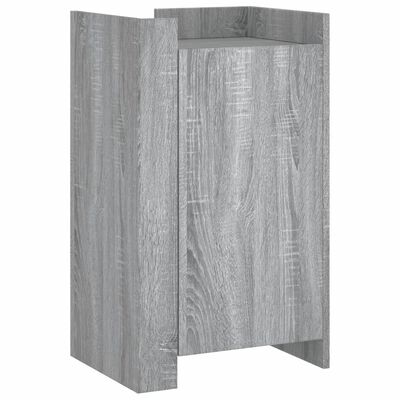 vidaXL Credenza Grigio Sonoma 45x35x75 cm in Legno Multistrato