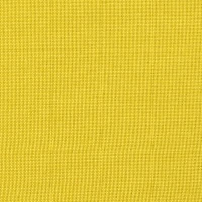 vidaXL Poltrona Giallo Chiaro 60 cm in Tessuto