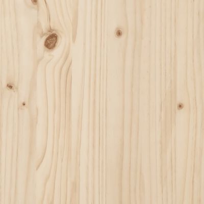 vidaXL Giroletto con Testiera King Size in Legno Massello