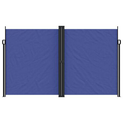 vidaXL Tenda da Sole Laterale Retrattile Blu 200x1200 cm