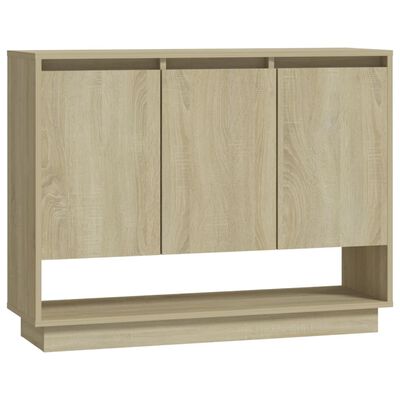 vidaXL Credenza Rovere Sonoma 97x31x75 cm in Truciolato