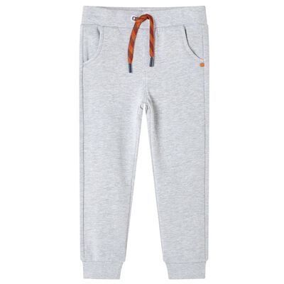 Pantaloni Tuta per Bambini Grigio Mélange 140