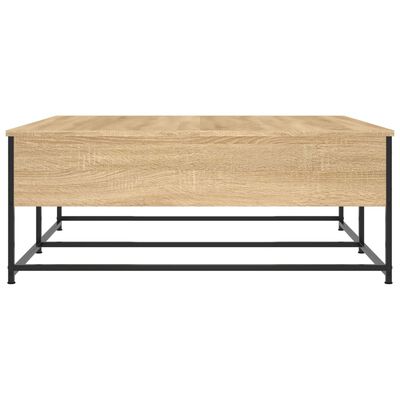 vidaXL Tavolino da Salotto Rovere Sonoma 100x99x40cm Legno Multistrato