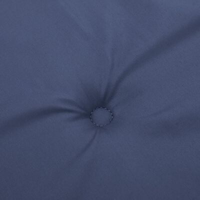 vidaXL Cuscini per Pallet 4 pz Blu Marino 50x50x3 cm in Tessuto Oxford