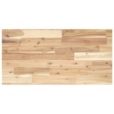 vidaXL Mensole da Parete 4 pz 60x40x2 cm Legno Acacia Non Trattato