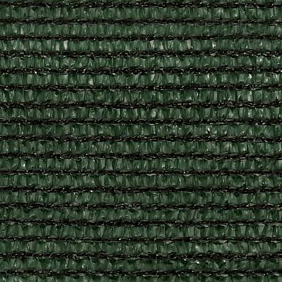 vidaXL Vela Parasole 160 g/m² Verde Scuro 3x4x5 m in HDPE