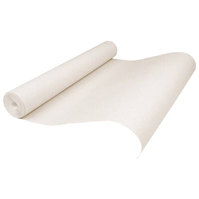 vidaXL Carta da Parati 3D Crema Solido 10x0,53 m Non Tessuto