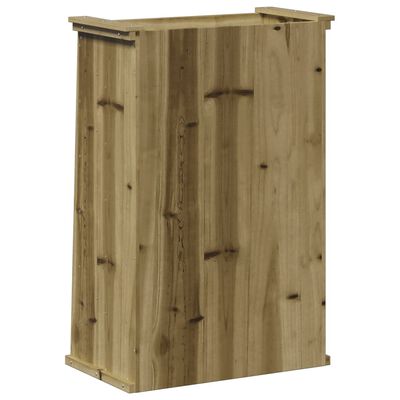 vidaXL Fioriera per Erbe 6 Ripiani 69x40x101,5cm Legno Impregnato Pino