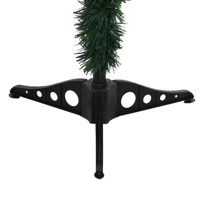 vidaXL Albero di Natale Satinato Preiluminato Palline e Pigne 150 cm