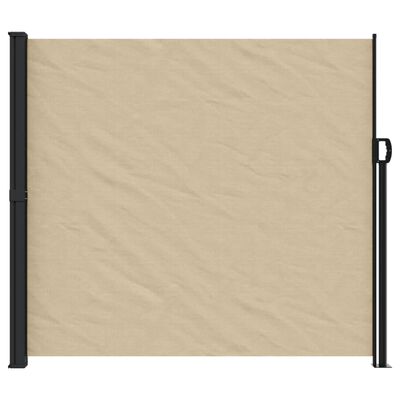 vidaXL Tenda da Sole Laterale Retrattile Beige 180x300 cm