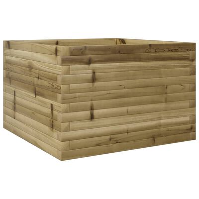 vidaXL Fioriera da Giardino 70x70x45,5 cm in Legno di Pino Impregnato