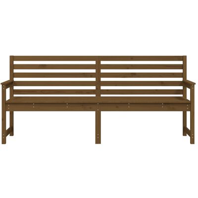 vidaXL Panca da Giardino Ambra 203,5x48x91,5 cm Legno Massello di Pino