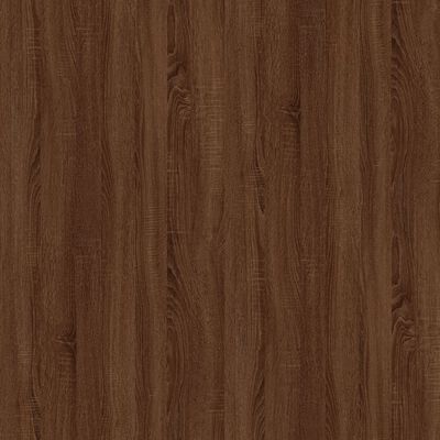 vidaXL Tavolino Salotto Rovere Marrone 80x50x40 cm Legno Multistrato