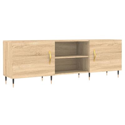 vidaXL Mobile Porta TV Rovere Sonoma 150x30x50 cm in Legno Multistrato