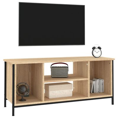 vidaXL Mobile Porta TV Rovere Sonoma 102x35x45 cm in Legno Multistrato